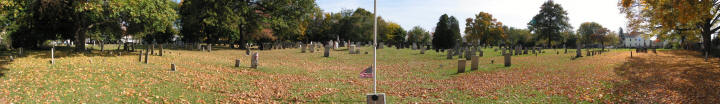 Mechanic Street Cemetery (from entrance)