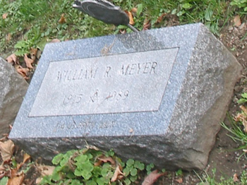 William R Meyer Grave Marker