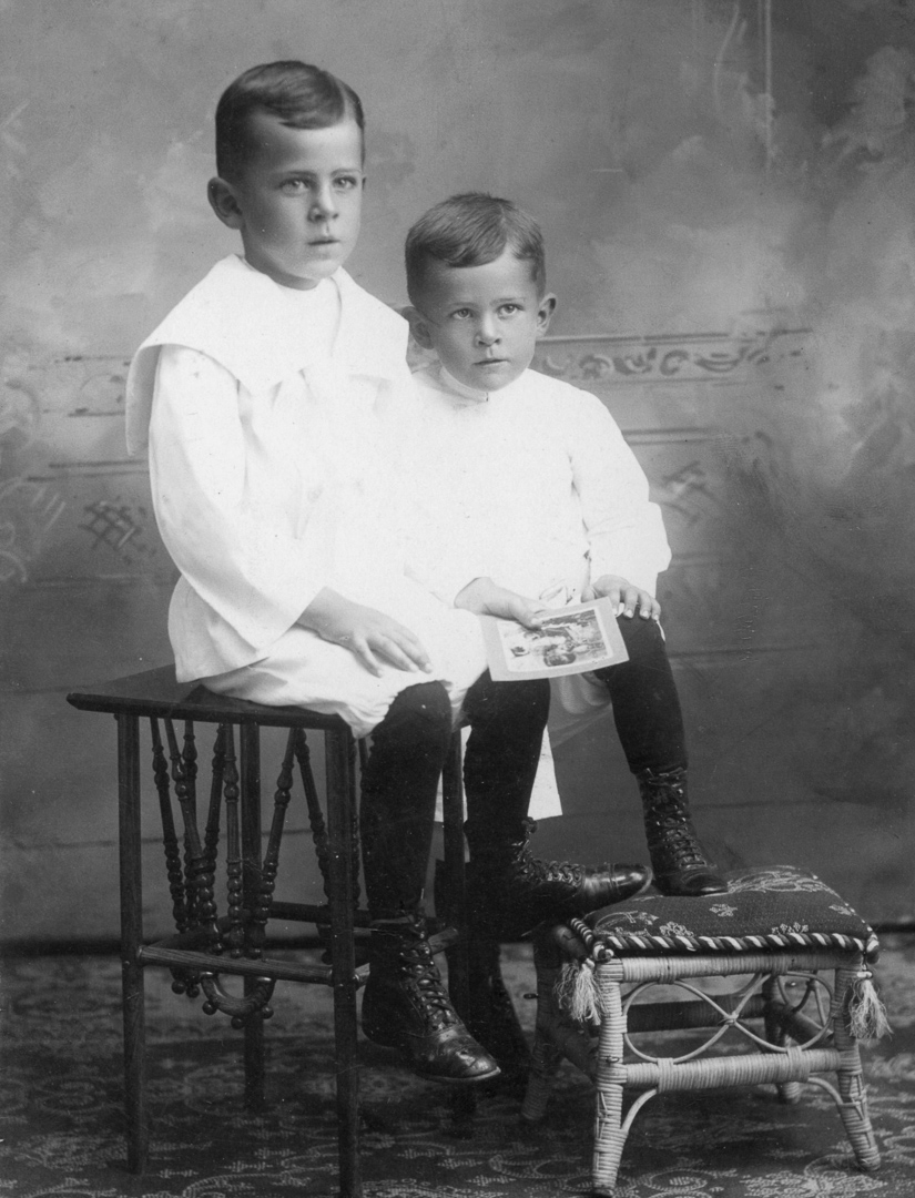 Homer and Dexter Jr - Children of Dr. D.D. Ashley