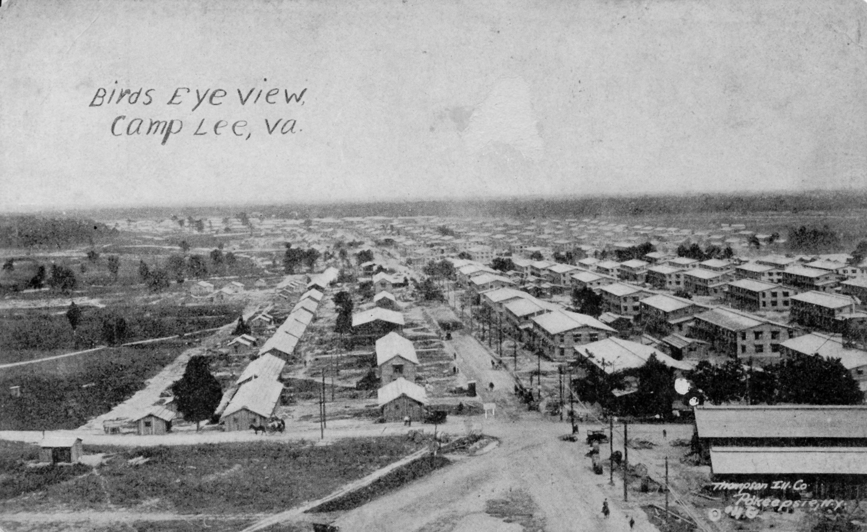Birds Eye View, Camp Lee Va