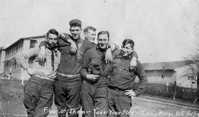 Five of Them - Take Your Pick - Camp Meigs, D.C. 3/25/19