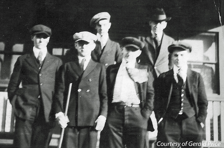 Roy E. Price [back right]