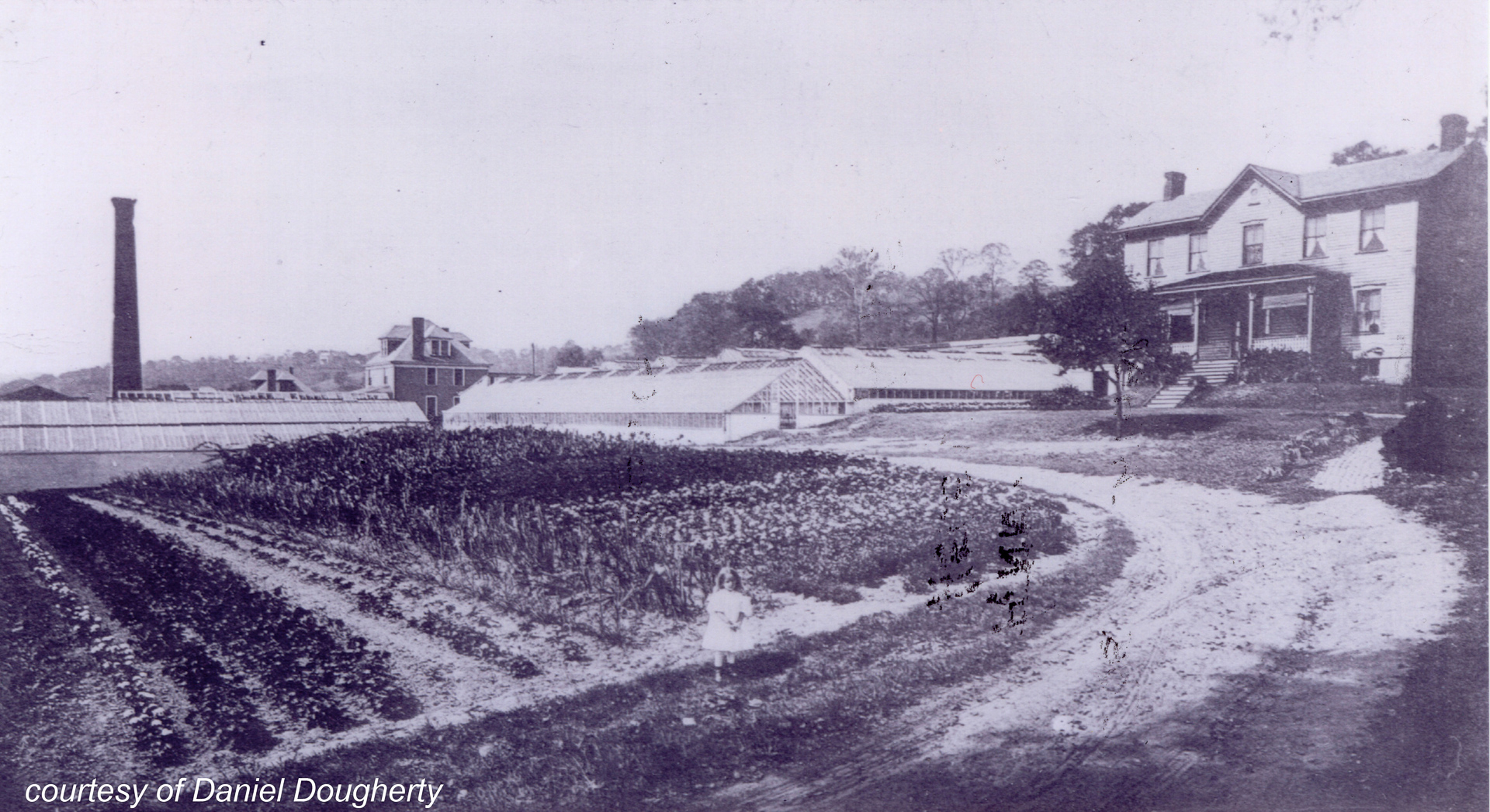"The Fitzgerald House" & Florist Business (Beaver PA, circa 1911)