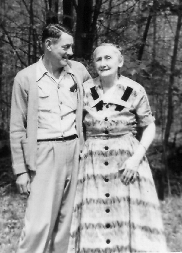 Harry Fitzgerald with mother Catherine Conville Fitzgerald
