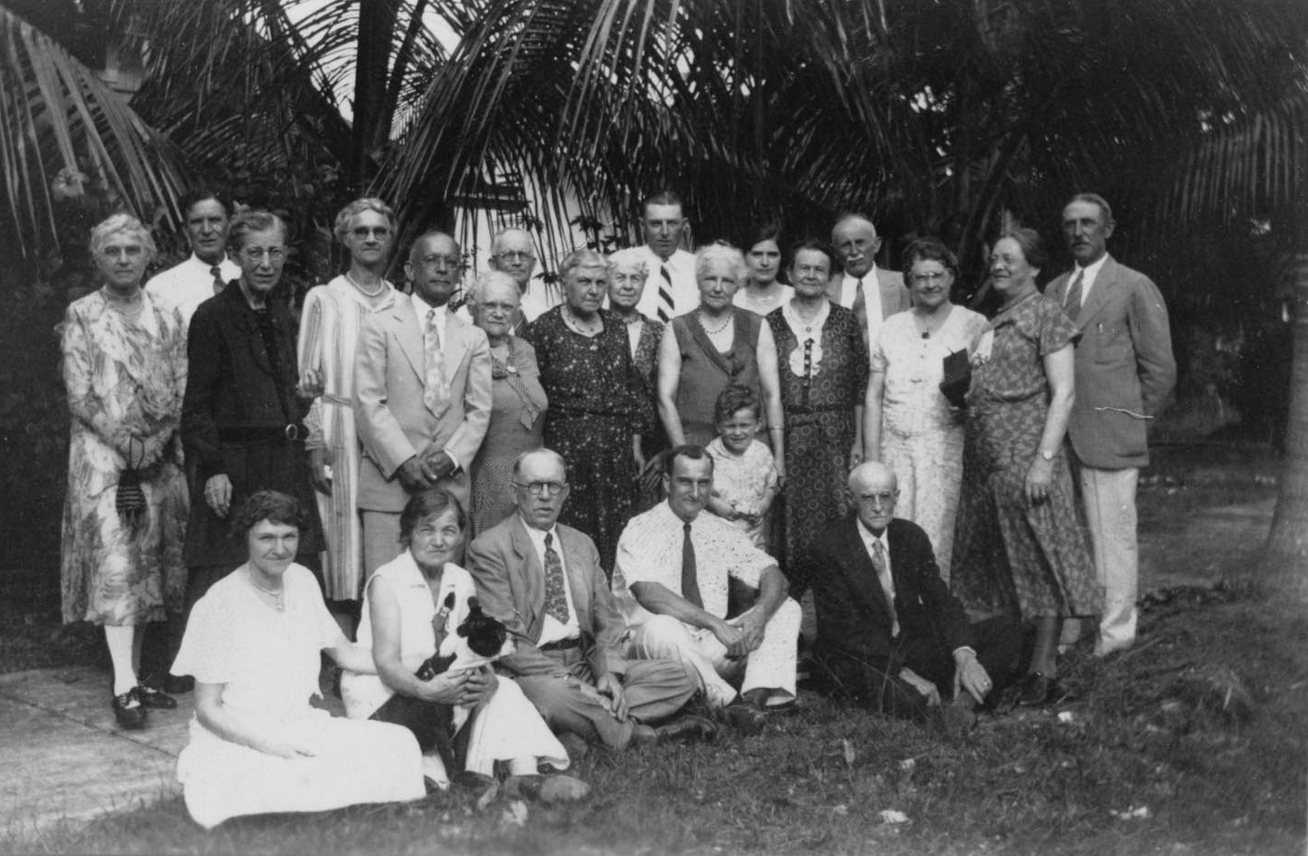 1931 Christmas Dinner Party