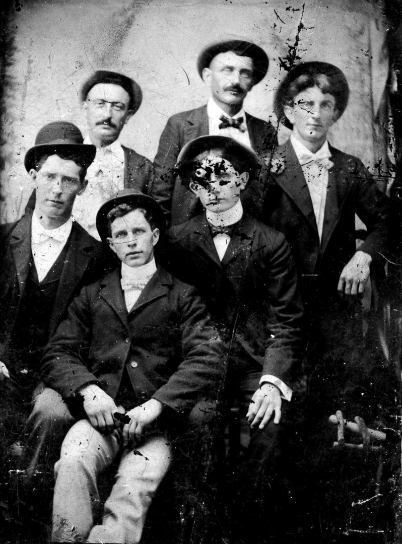 [Sons of John & Angeline Conville: George F., Henry T., Thomas W. (probably); Daniel Coady (probably), Eugene J.; John S. (probably)]