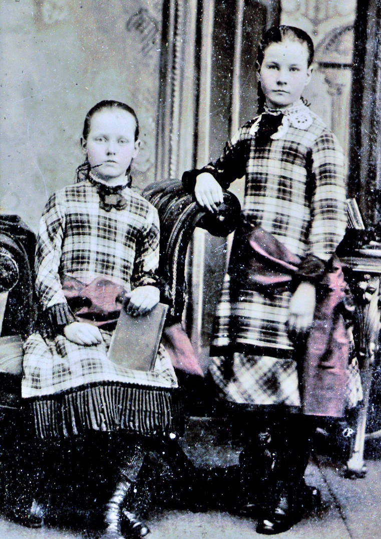 [possibly Mary E. & Cecilia McManus]